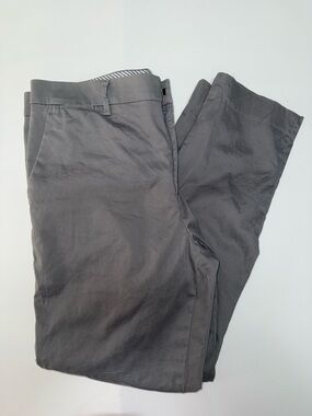 EXPRESS Men's 34 X 32 Gray Dressing Pants Extra Slim